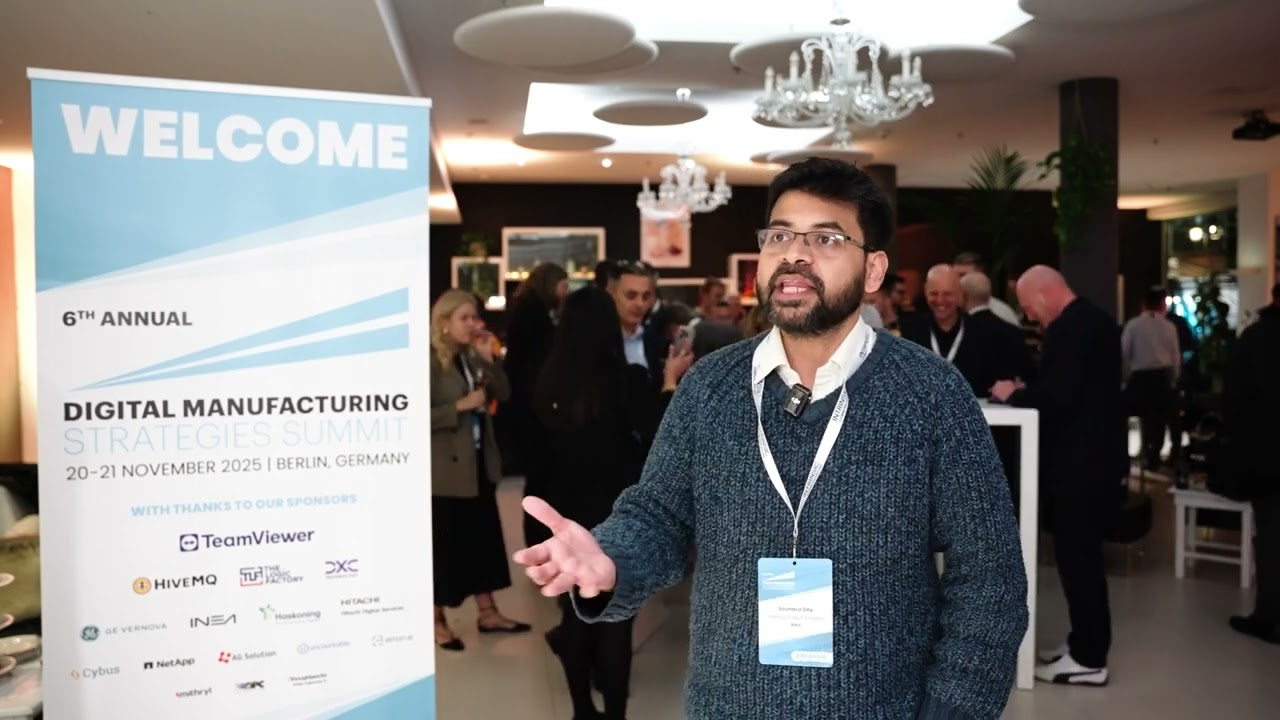 Interview with Sounavo Dey, Senior Solutions Architect Manufacturing, AWS